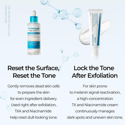 Dark Spot & Uneven Tone Peel Shot TX Duo